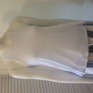 Free People White tank rop